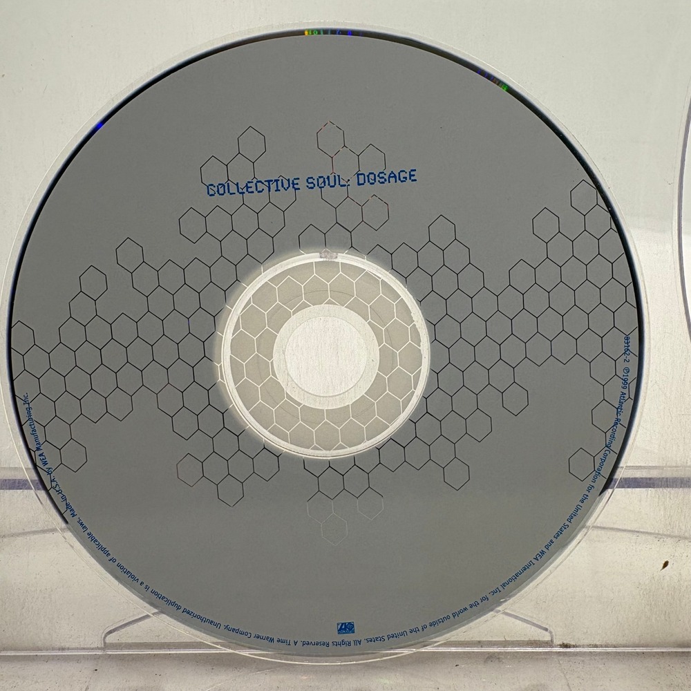 Collective Soul Dosage CD 1999 Atlantic Records 83162-2 Alternative Rock 90s